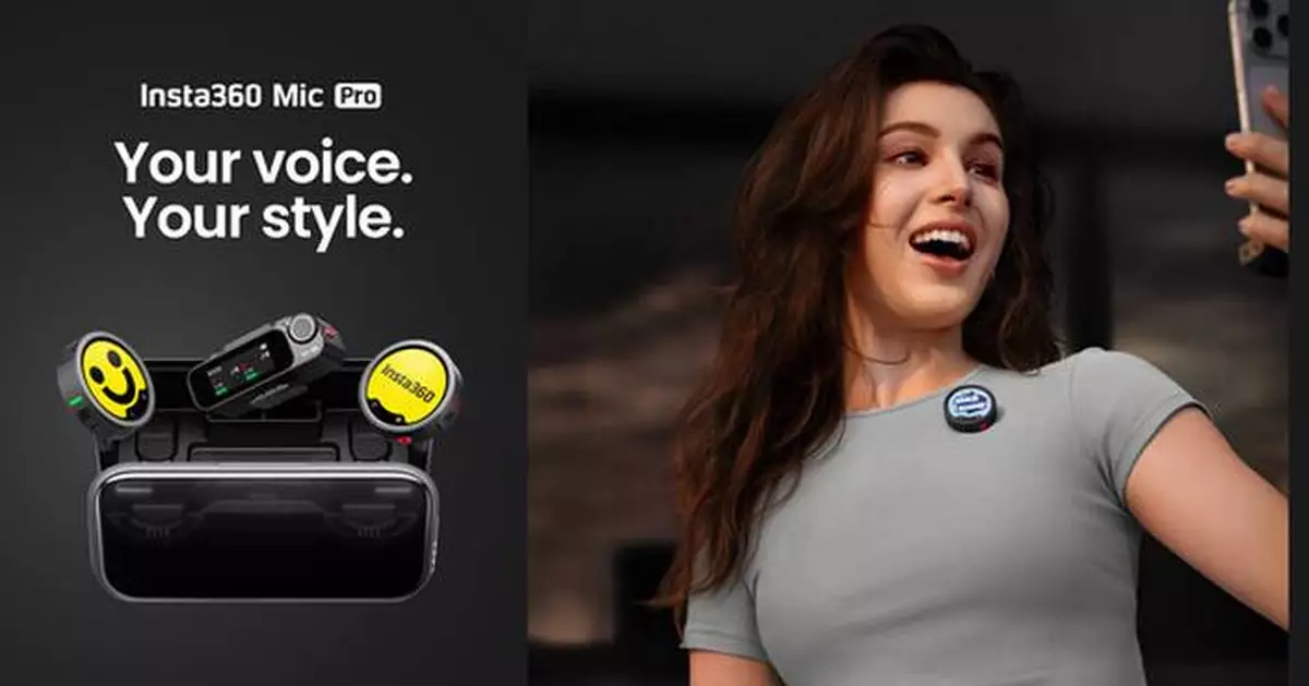 Insta360 Launches Mic Pro: A Wireless Microphone Solving Professional Audio's Biggest Pain Points