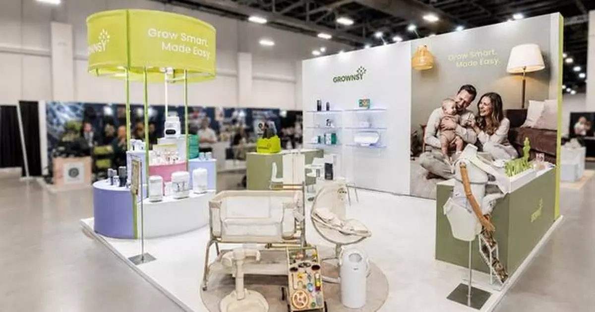 GROWNSY Debuted an Exciting New Line of Innovative Baby Care Products at ABC Kids Expo 2026