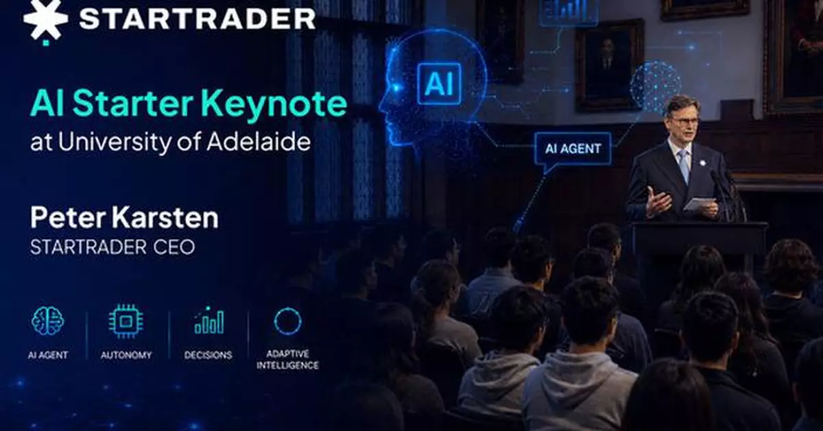STARTRADER CEO Peter Karsten Delivers 'AI Starter' Keynote at University of Adelaide