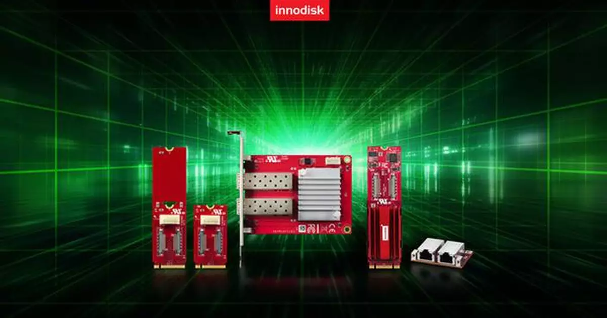 Innodisk Launches High-Speed 10GbE LAN Series to Power Next-Generation Edge AI Networking