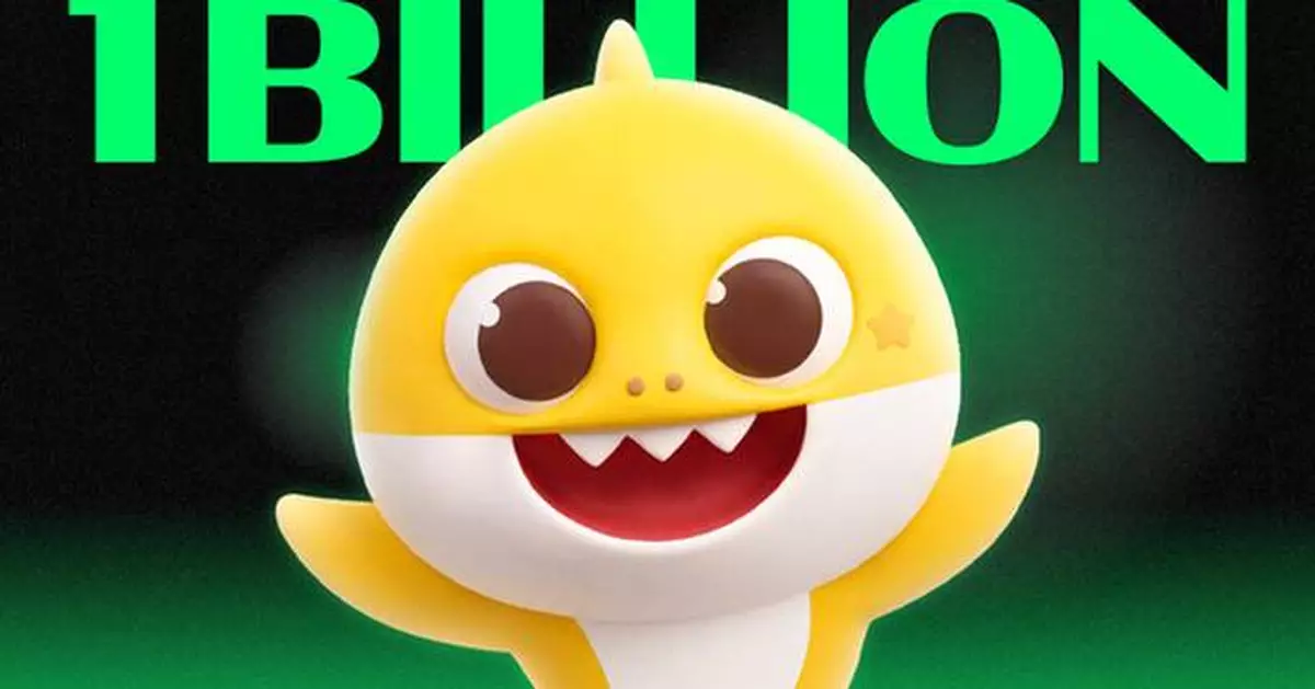 Pinkfong's "Baby Shark" Swims Into Spotify's Billions Club