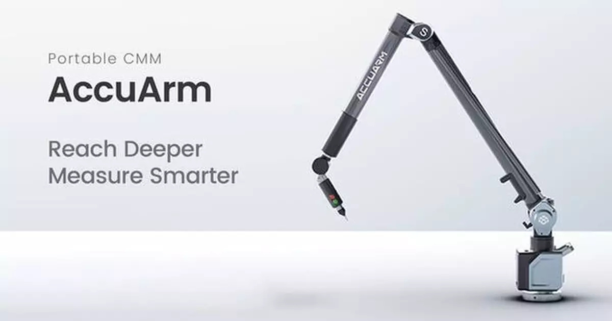 Reach Deeper, Measure Smarter: SCANOLOGY Launches AccuArm Portable CMM