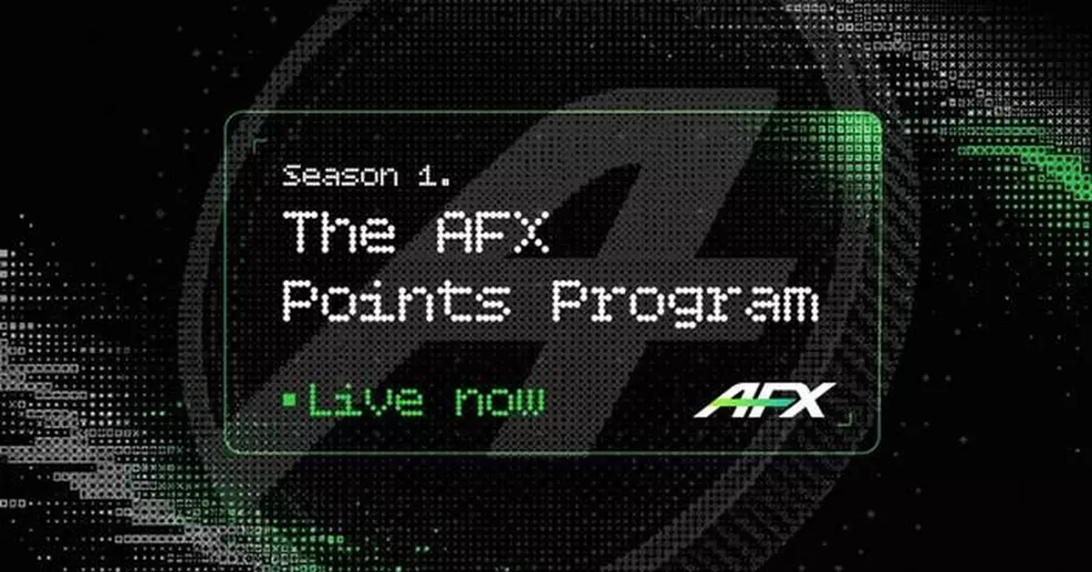 AFX Launches Mainnet Points Program to Reward Real Traders, Liquidity Providers, and Communities