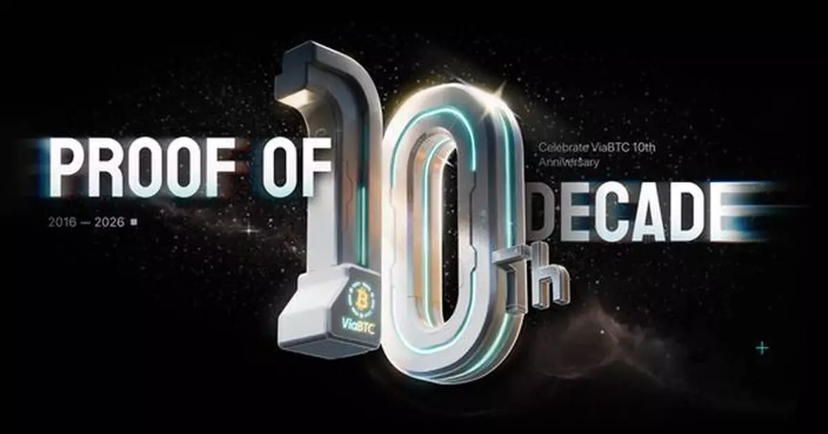 ViaBTC Launches "Proof of Decade" Campaign to Celebrate 10th Anniversary