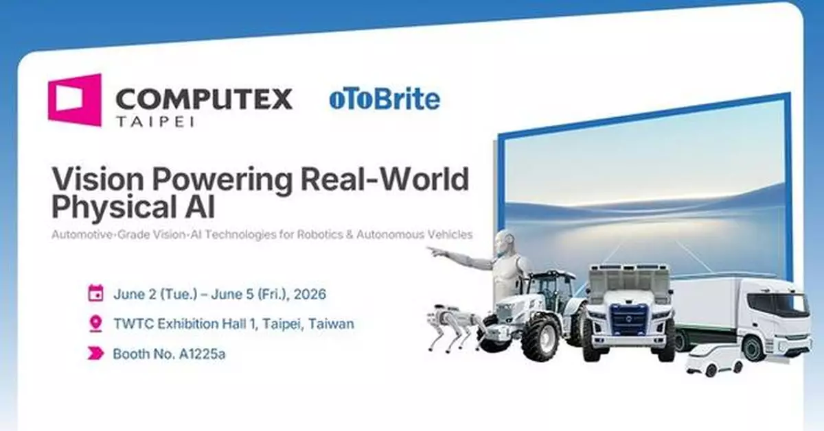 oToBrite and Turing Drive Showcase Physical AI Unmanned Vehicle Applications at COMPUTEX 2026