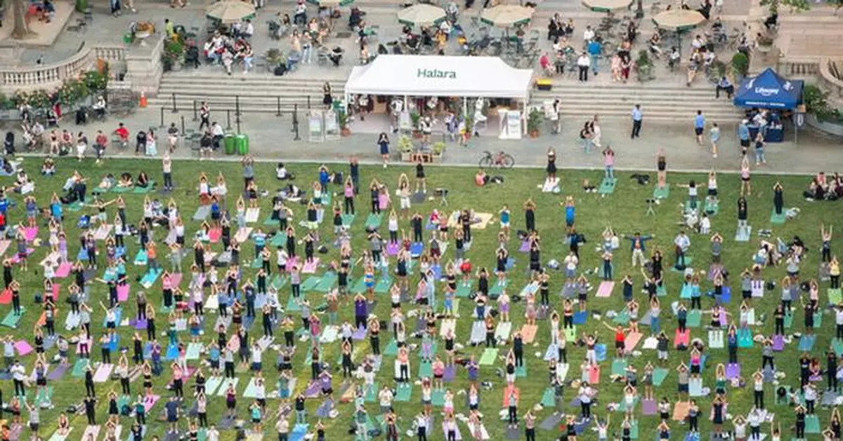 HALARA AND BRYANT PARK YOGA REUNITE FOR A SUMMER OF FREE YOGA IN THE HEART OF NEW YORK CITY