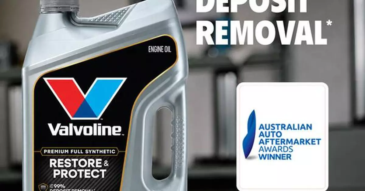 Valvoline™ Restore &amp; Protect Awarded 2026 Most Innovative New Aftermarket Product (Performance)