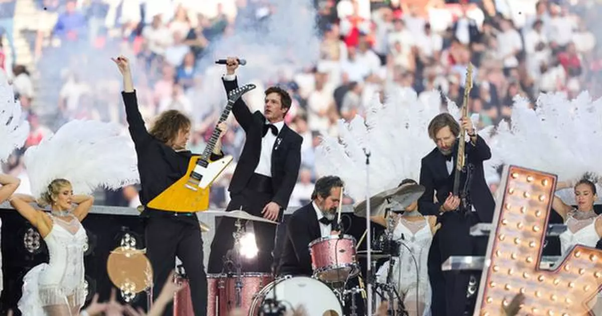 THE KILLERS ROCK THE UEFA CHAMPIONS LEAGUE FINAL KICK OFF SHOW PRESENTED BY PEPSI®