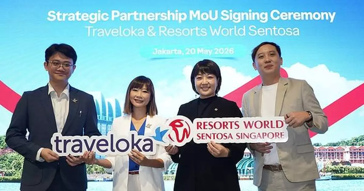 Traveloka and Resorts World Sentosa Partner to Capture Surging Demand for Experience-Led Travel to Singapore