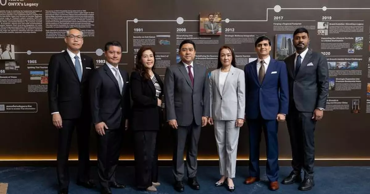ONYX Hospitality Group Celebrates 60th Anniversary, Sets THB 10.33 Billion Revenue Target with THB 5.5 Billion Expansion Plan