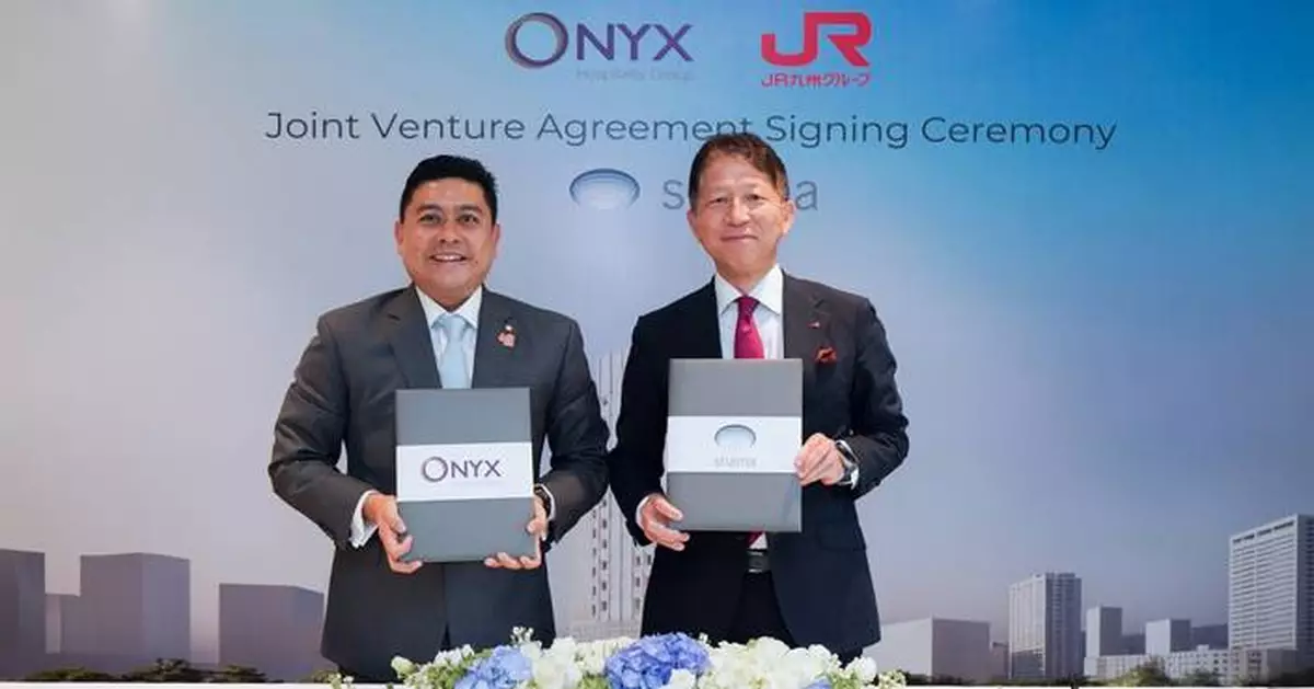 ONYX Hospitality Group Enters Joint Venture with JR Kyushu Group to Develop Shama North Pattaya, Strengthening Strategic Partnership in Thailand