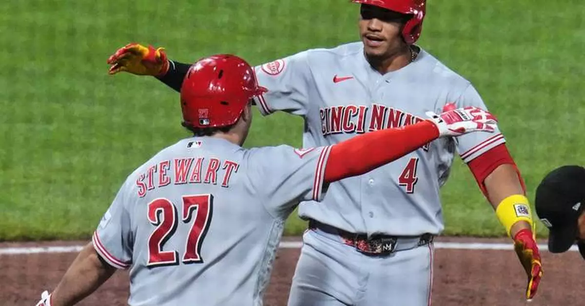 Marte's tiebreaking homer in 8th after 4-run inning against Skenes helps Reds beat Pirates 6-4