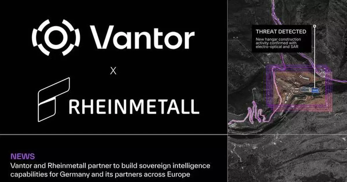 Vantor and Rheinmetall Partner to Build Sovereign Intelligence Capabilities for Germany