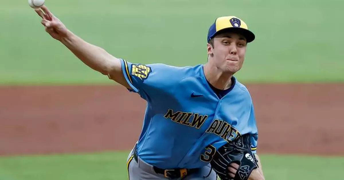 Jacob Misiorowski tagged for 2 runs by Mauricio Dubón and Braves beat Brewers 3-2