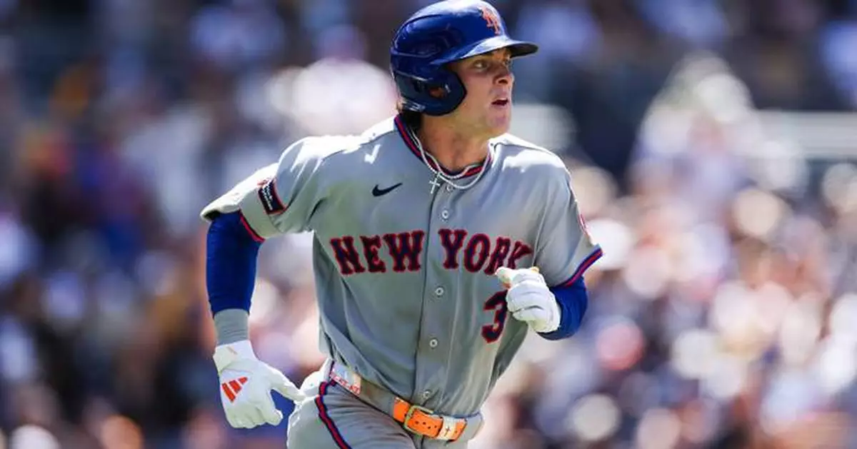 Mets rookie Carson Benge goes 5 for 5 with homer and RBI triple in 7-3 win over scuffling Padres