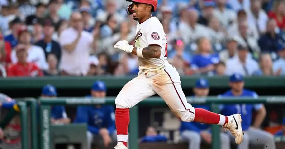 Mead's 3-run HR, Nuñez's big night lift the Nationals to a 6-4 victory over the Royals