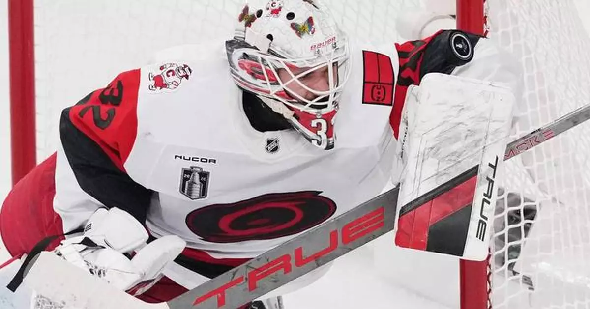 Once a journeyman, Brandon Bussi backstops the Hurricanes to the Stanley Cup championship