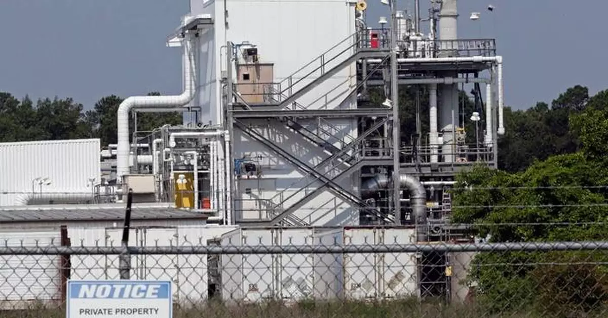 US says chemical maker Chemours to pay $450M to settle 'forever chemicals' case