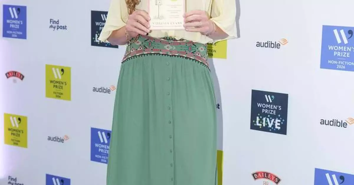 Virginia Evans and Lyse Doucet win Women's Prize book awards