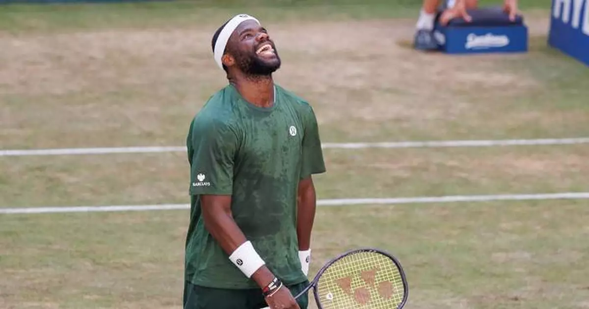Tiafoe beats Fritz in all-American final to win on grass in Halle