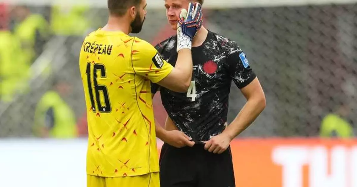 Canada goalkeeper Maxime Crépeau says he resisted fans urging him to attempt a shot in World Cup win