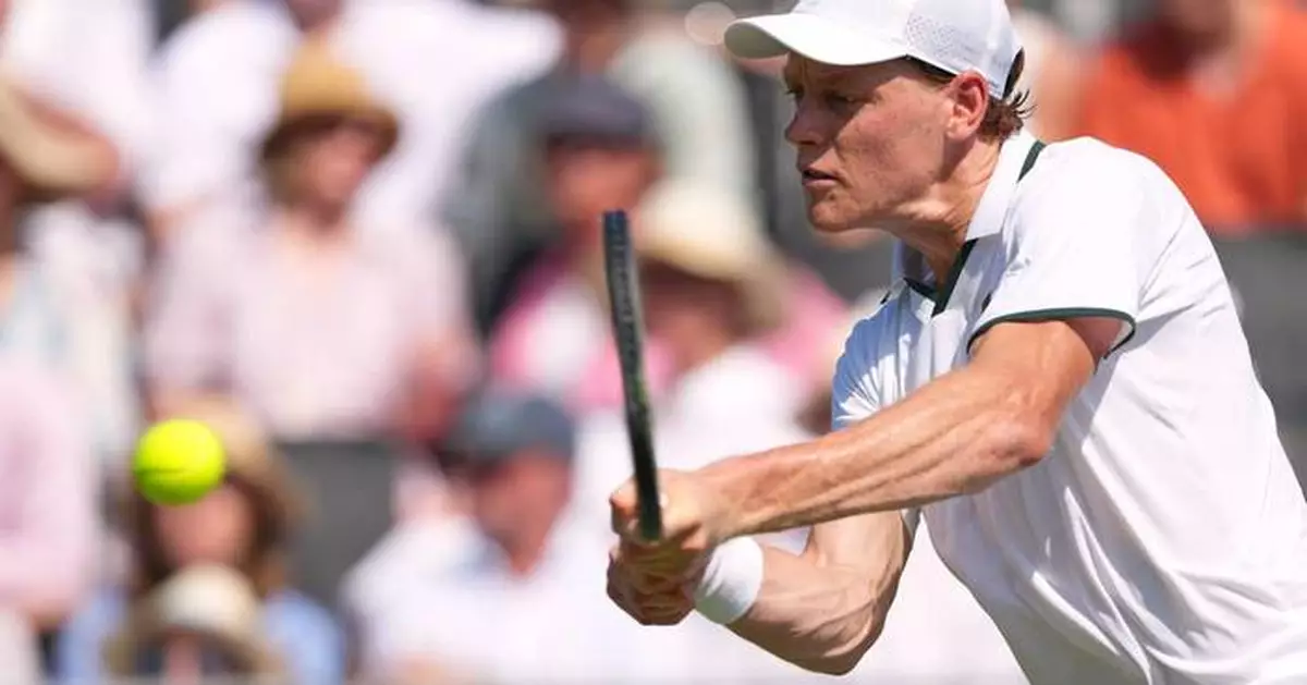 No. 1 Jannik Sinner has ramped up training ahead of Wimbledon title defense