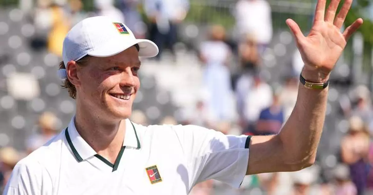 Sinner beats Norrie in pre-Wimbledon exhibition amid London heat wave