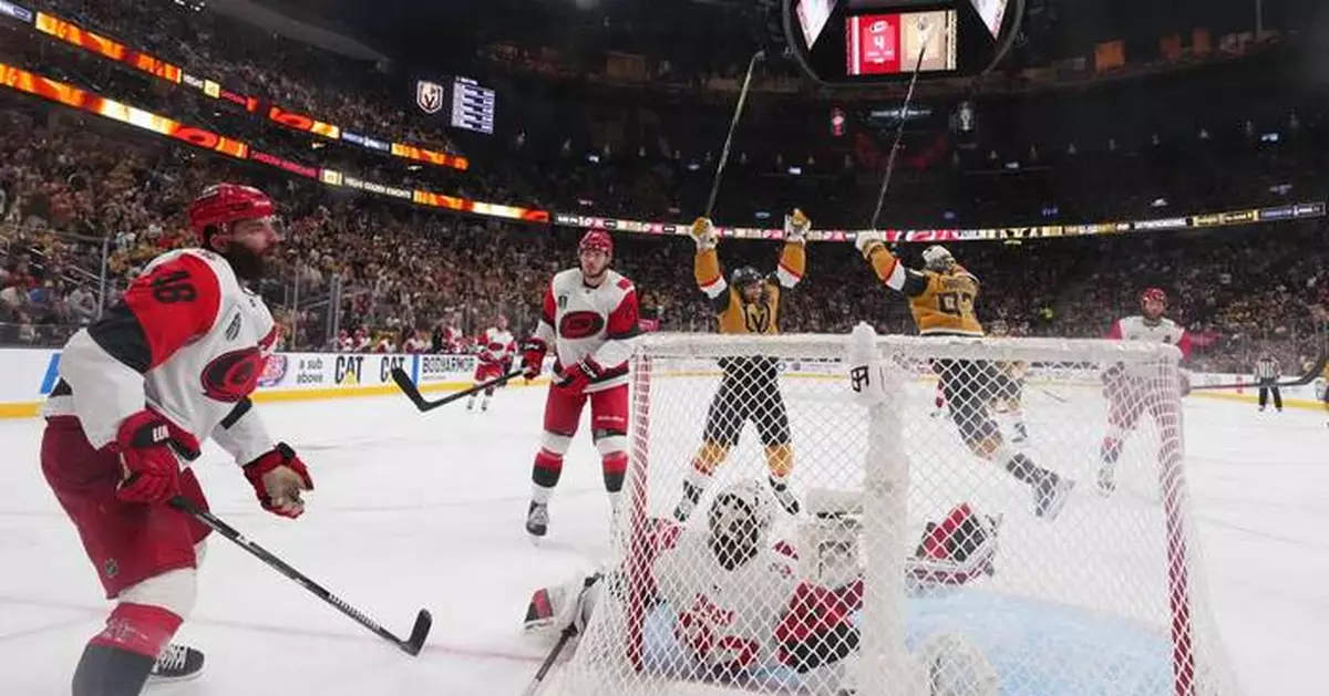 Golden Knights were the NHL's best 3rd-period team until 2 Hurricanes comebacks