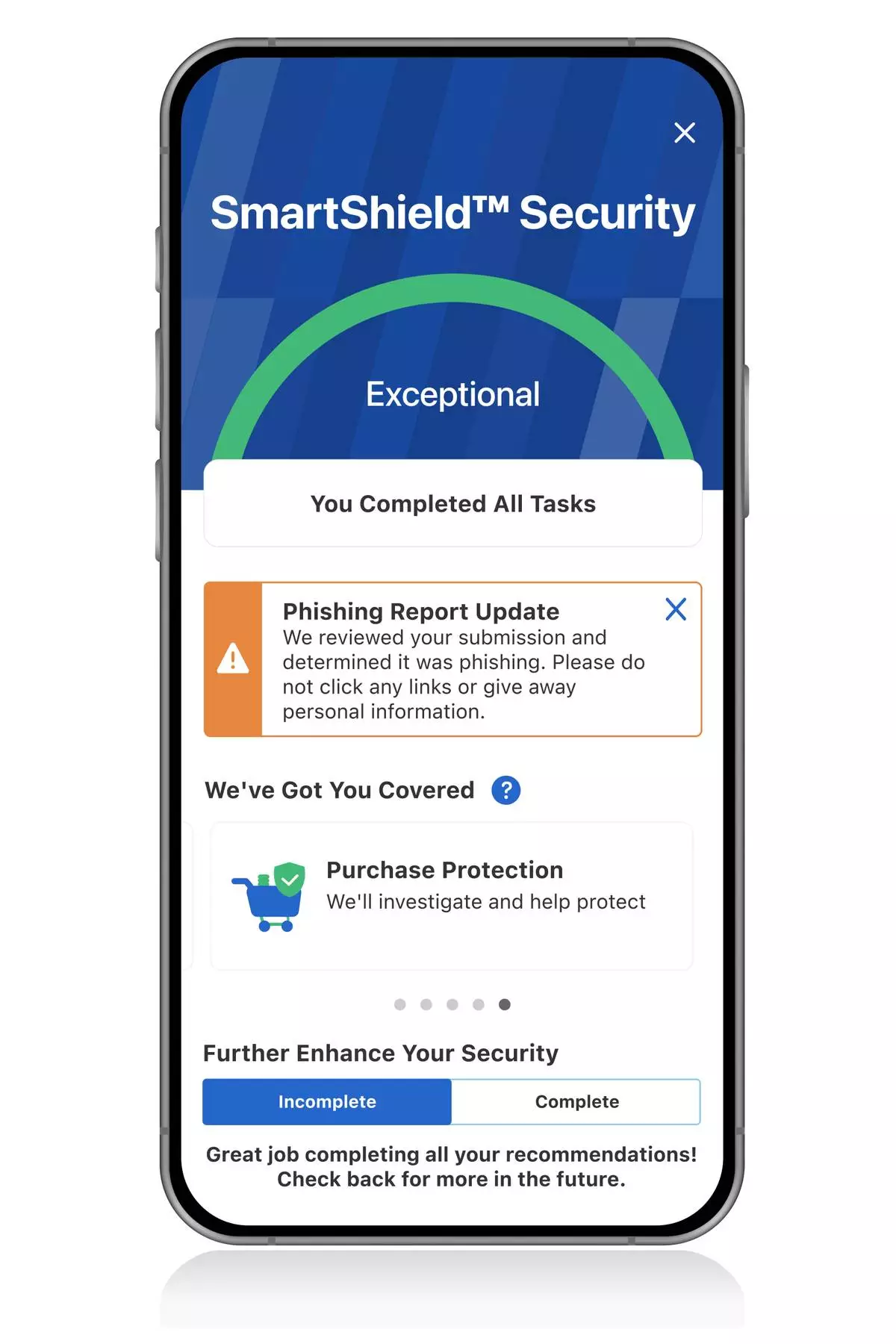 Fifth Third users are notified if a submission is deemed fraudulent.