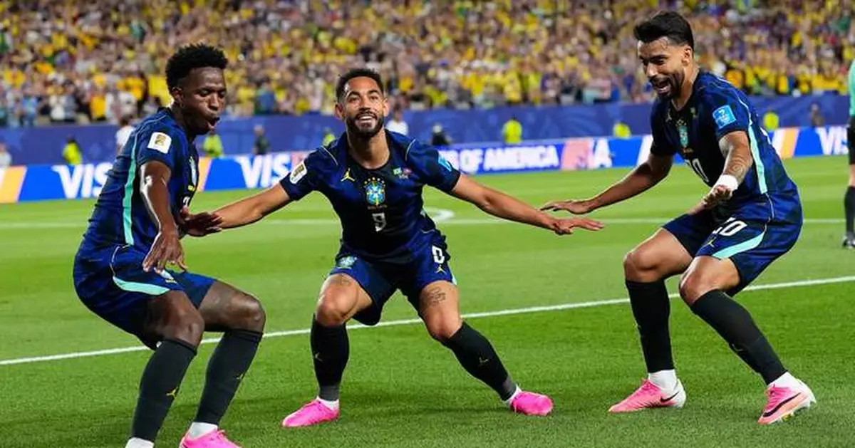 Matheus Cunha scores 2 goals as Brazil eliminates Haiti from World Cup with 3-0 win
