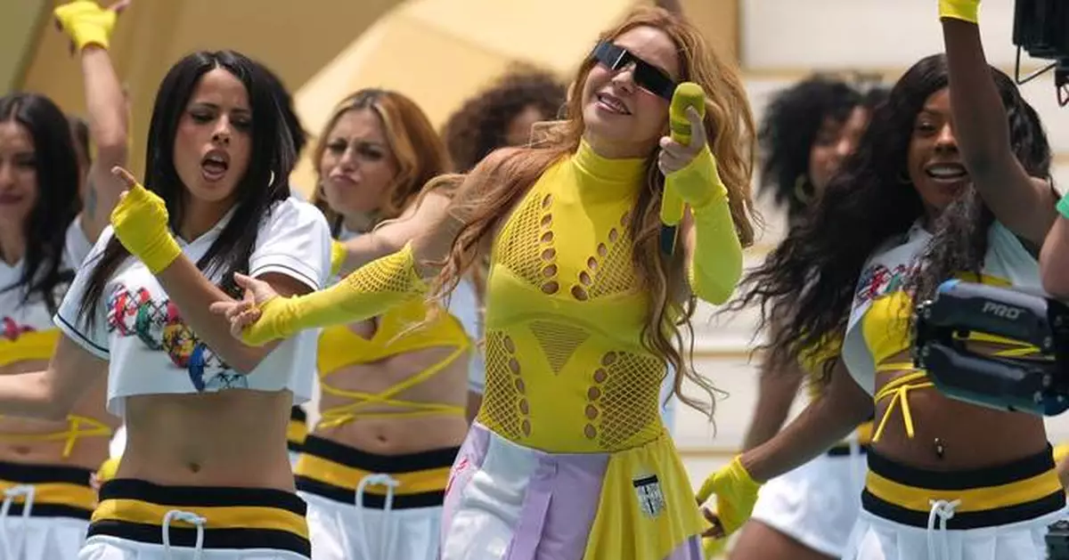 Shakira, Andrea Bocelli and Salma Hayek kick-start the World Cup at opening ceremony in Mexico City