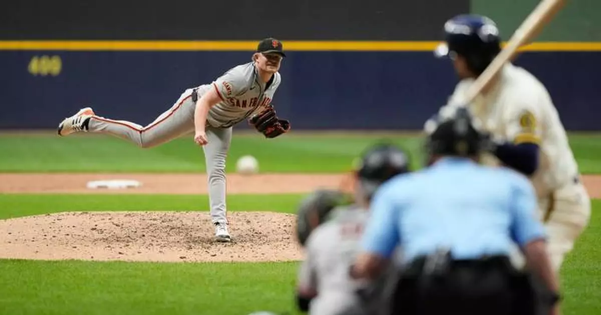 Webb and Bericoto lead the way as Giants hold off the Brewers 1-0