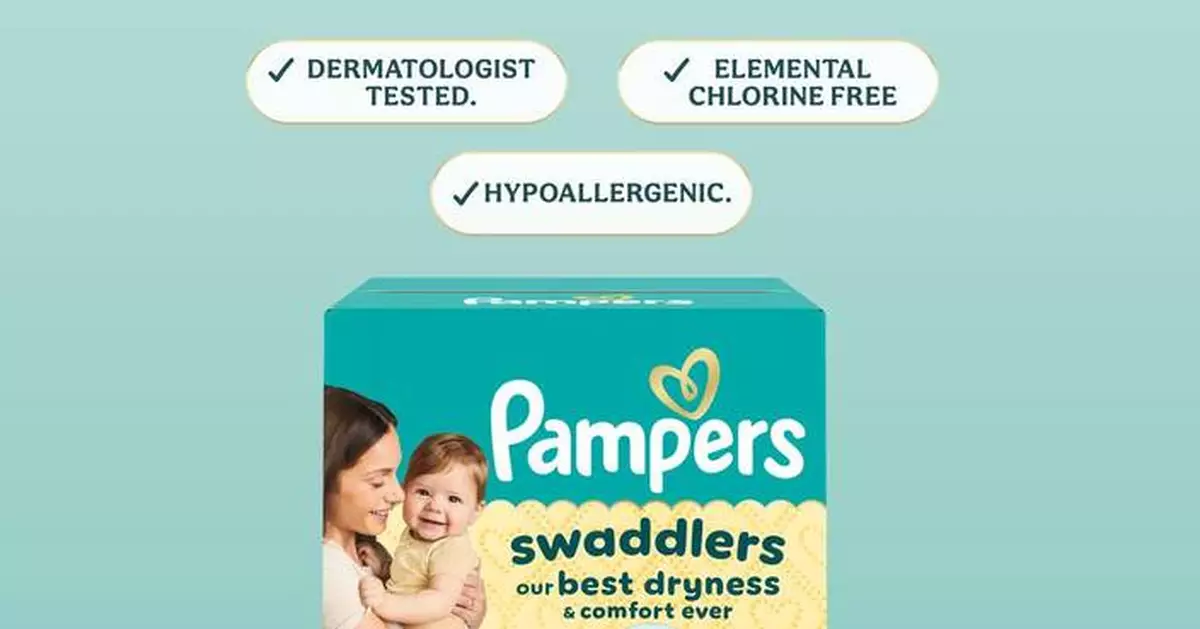 Pampers Swaddlers – from America's #1 Diaper Brand1 – Are Now Fragrance Free