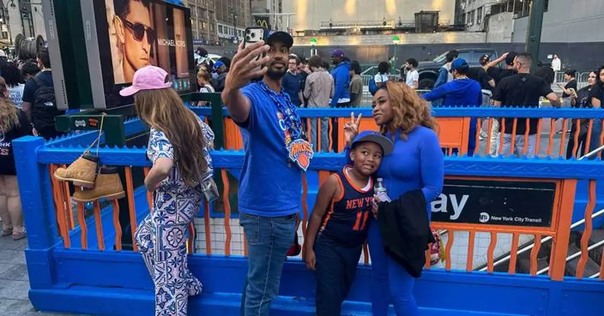 New York City is in a Knicks frenzy for its beloved team's 1st NBA Finals in 27 years