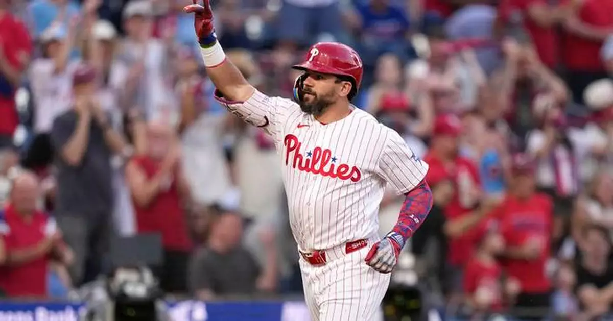 Marsh, Bohm and Schwarber homer as Phillies beat Marlins 8-2 behind Luzardo