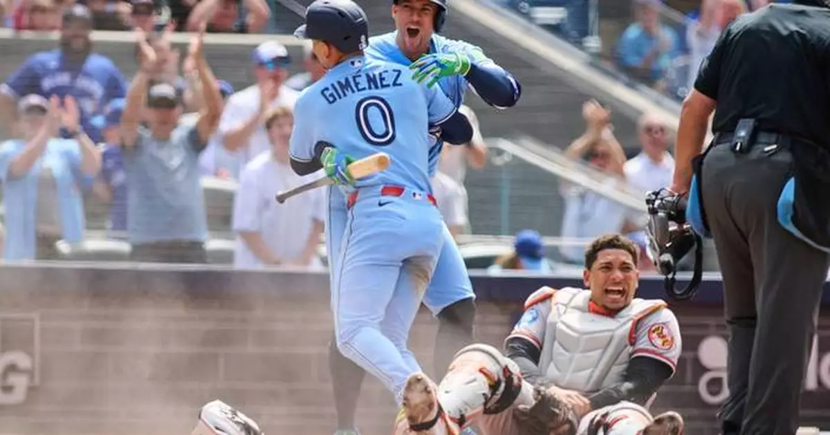Yohendrick Piñango and Brandon Valenzuela hit solo homers as Blue Jays rally to beat Orioles 6-4