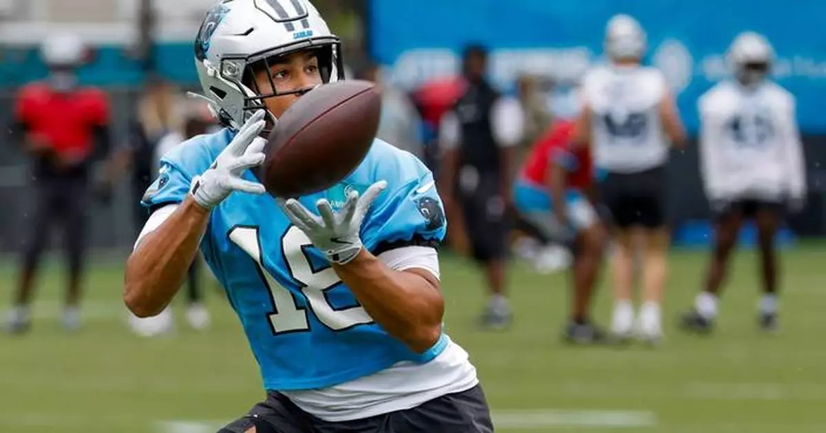 Panthers and wide receiver Jalen Coker agree on $35M contract extension, AP source says