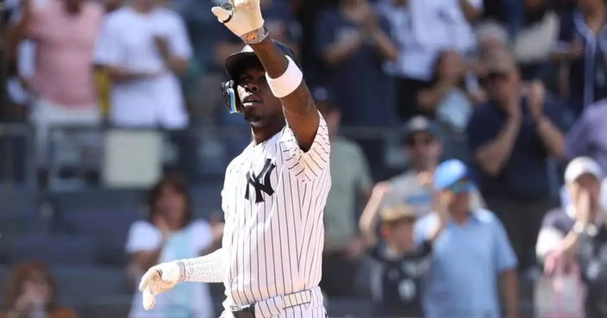 Jazz Chisholm Jr. borrows Aaron Judge's bat and hits 3-run homer to lead Yankees over Red Sox 6-1