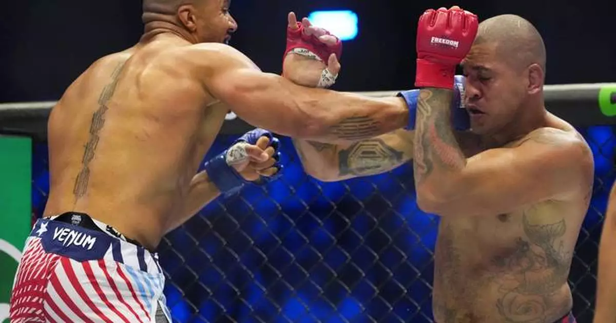 Pereira fumes over 'illegal shots' after Gane's interim UFC heavyweight title win