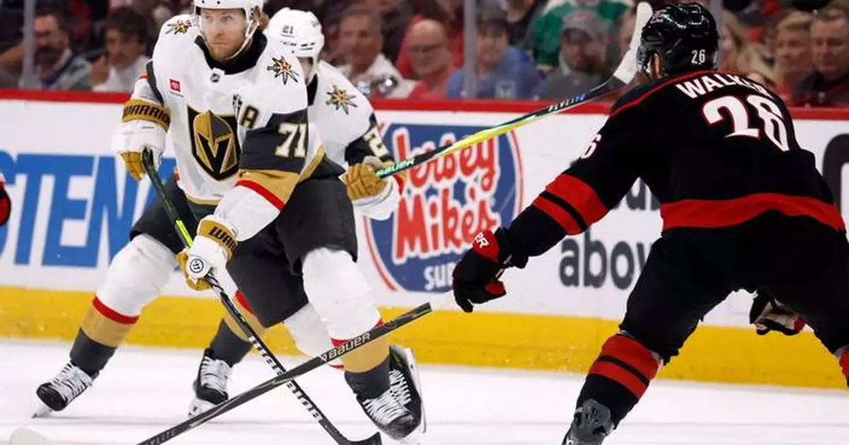 Pushed to brink, Vegas may have lost William Karlsson for the Stanley Cup Final