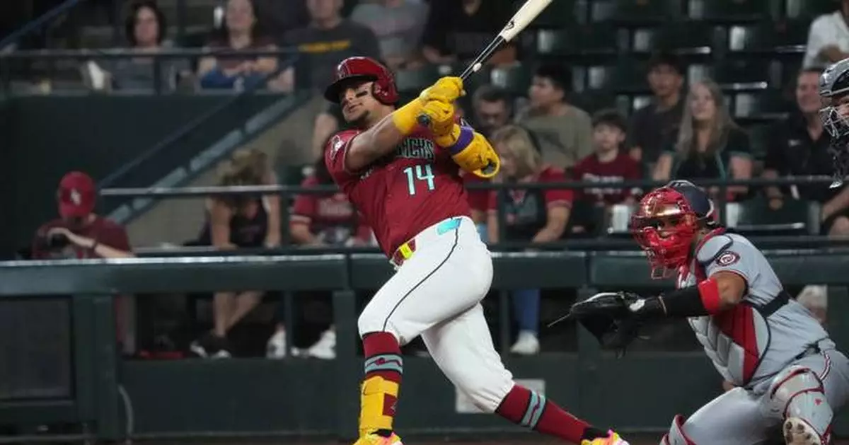 Gabriel Moreno hits 2-run homer, Diamondbacks avoid sweep with 5-1 win over Nationals