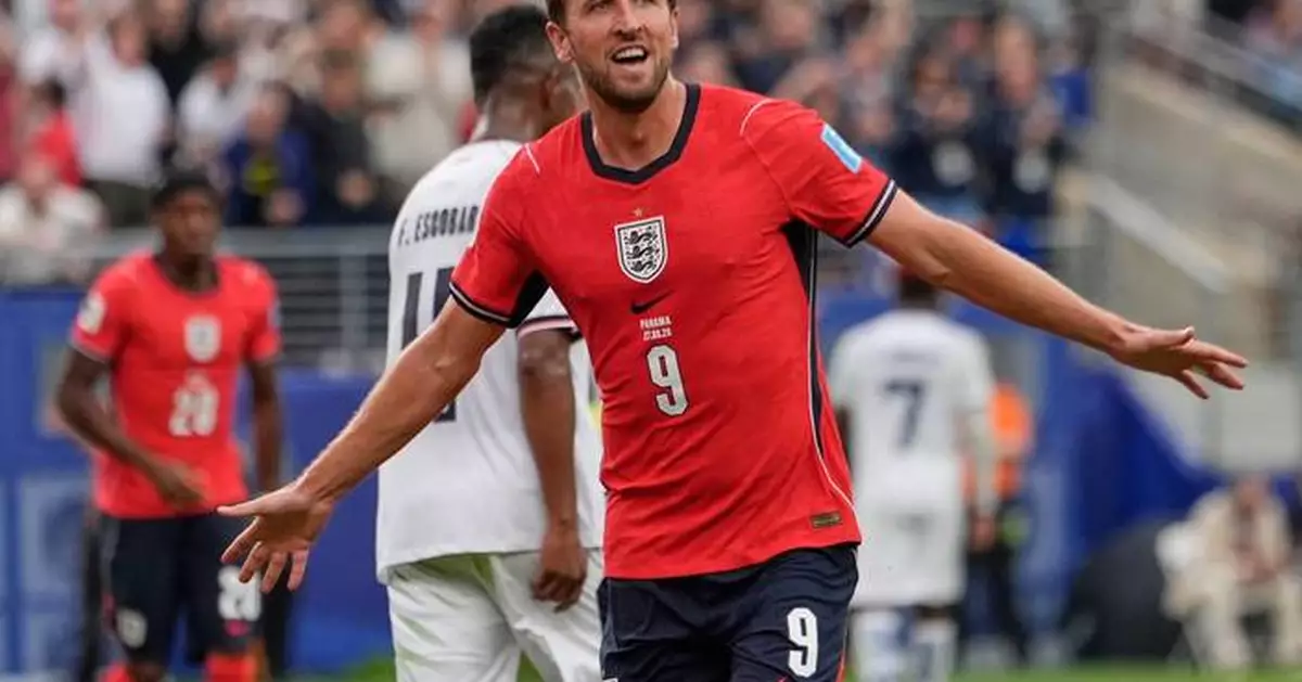 England beats Panama 2-0 on goals by Bellingham and Kane to win its World Cup group
