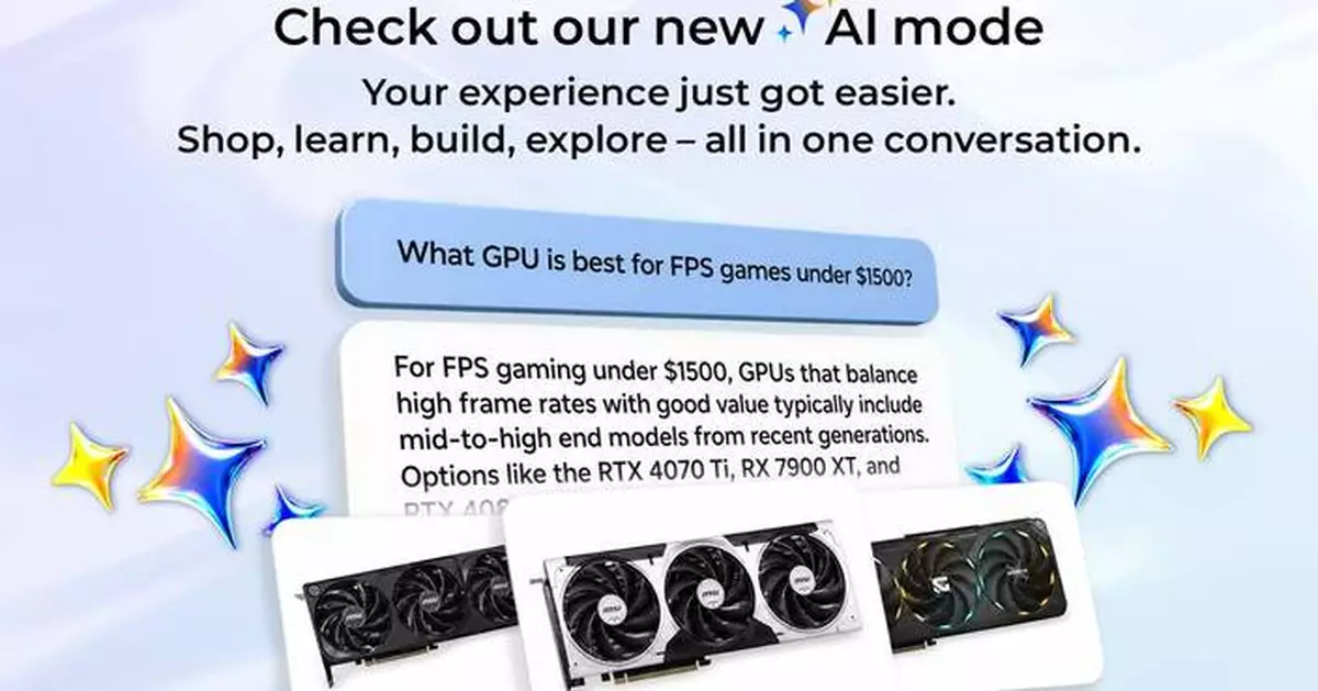 Newegg Launches a New Conversational AI Shopping Experience on Newegg.com