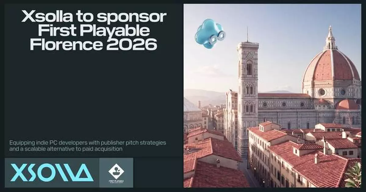Xsolla to Sponsor First Playable Florence 2026, Equipping Indie PC Developers With Publisher Pitch Strategies and a Scalable Alternative to Paid Acquisition