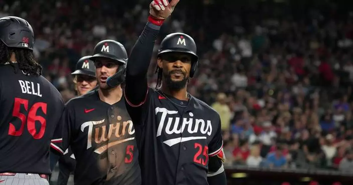 Buxton hits grand slam in Twins' 10-run 5th inning against Diamondbacks