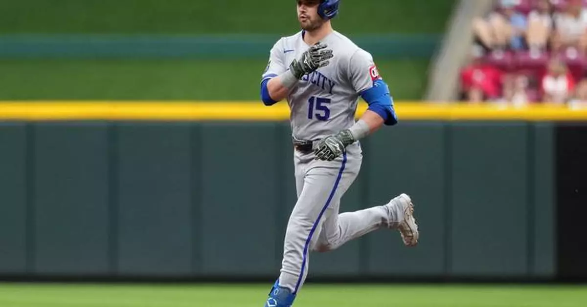 Lane Thomas hits grand slam in 1st inning, leads Royals to a 9-2 win over the Reds