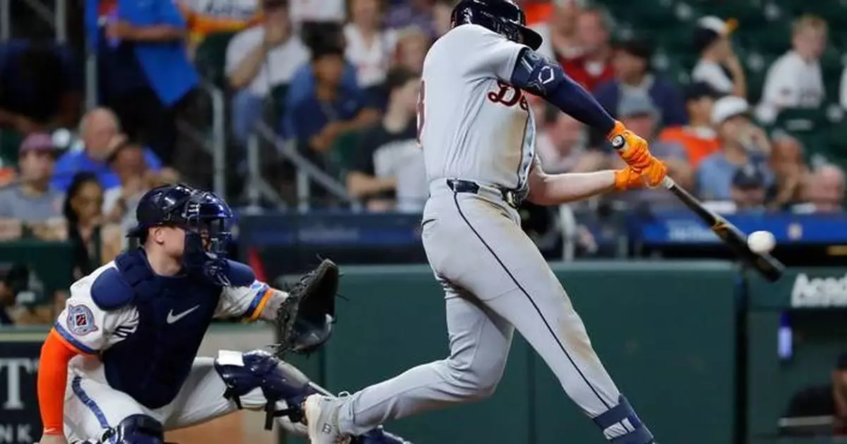 Tigers' Colt Keith rediscovers power stroke with 3-homer game in Houston
