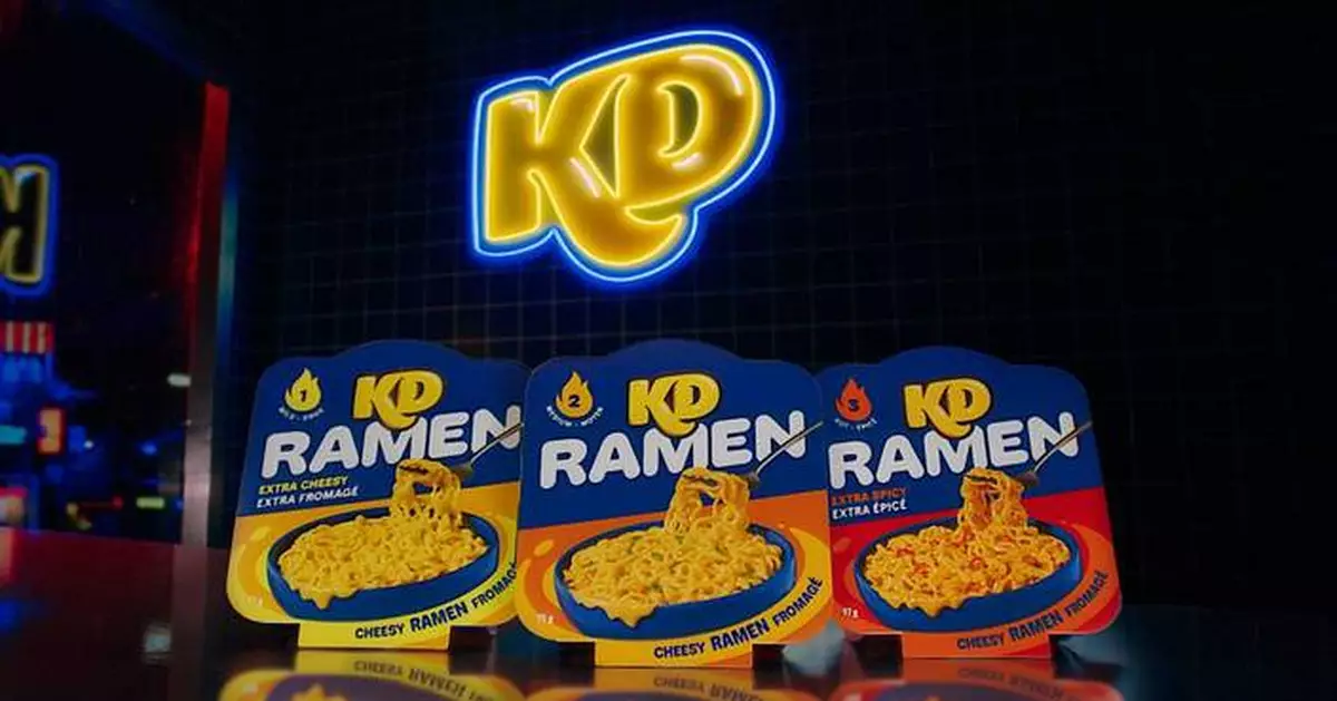 Kraft Dinner Expands Beyond Mac n’ Cheese with All-New KD Ramen Lineup