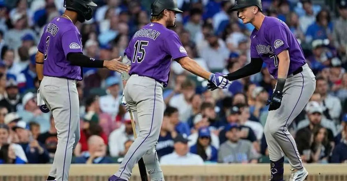 Willi Castro and TJ Rumfield each drive in two runs as the Rockies beat the Cubs, 5-2