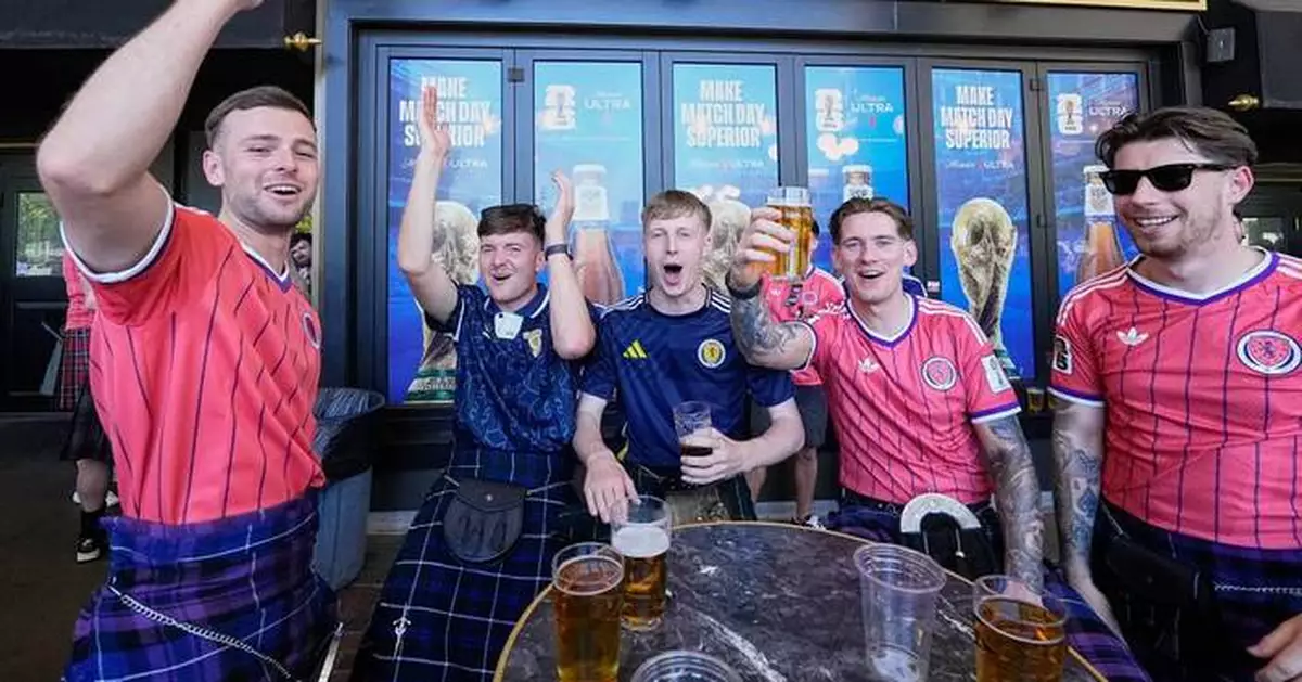 Scotland fans have descended on Boston for the World Cup, and bars are struggling to keep up
